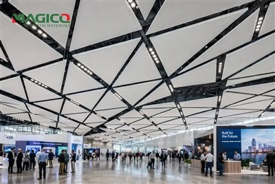 telhas de teto flexíveis de fibra de vidro
